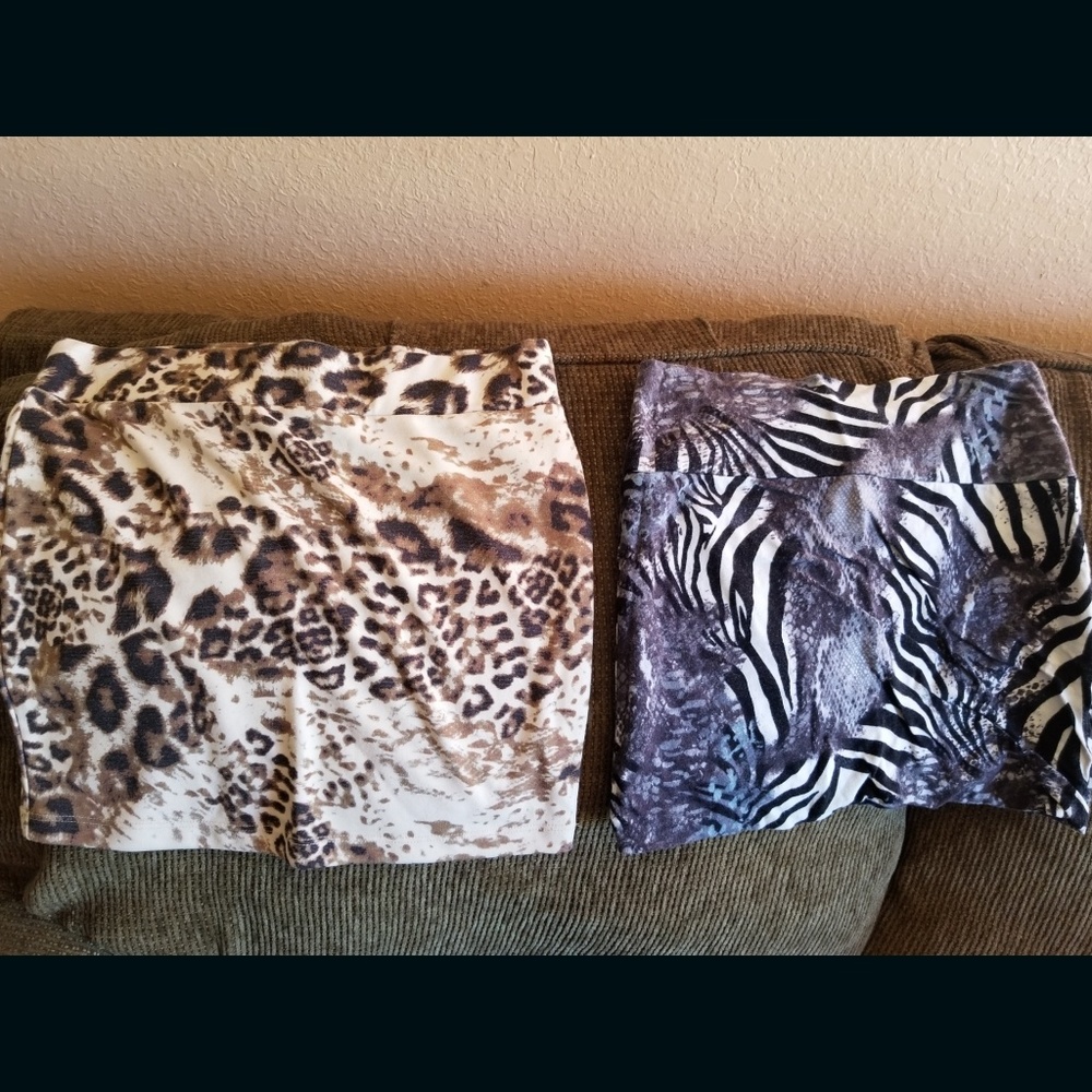 Wet Seal tight mini skirts